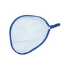 Pool Master Finisher Swimming Pool Leaf Rake Skimmer Head - Fits Most Poles 16" - Blue/White - 2 of 3