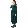 Woman Within Plus Size 21-Button Velour Dress - 4 of 4