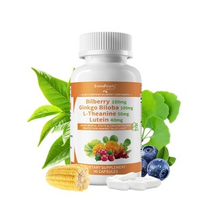 Greenpeople Lutein Pills, Eye Health Supplements and Vitamins, Support Vision Health, 40mg, 90 Softgels - 1 of 4