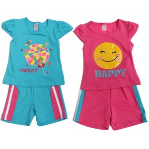Just Love Two Piece Short Set (Pack of 2) - 1 of 4