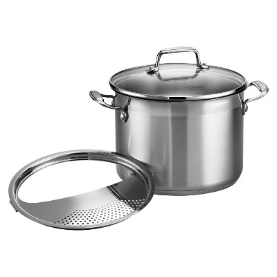 Tramontina 22 Quart Stainless Steel Covered Stock Pot 