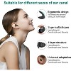 Swimming Ear Plugs for Adults,3 Pairs Waterproof Reusable Silicone Swim Earplugs for Swimming Surfing Snorkeling Showering - 2 of 4