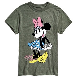 Men's - Disney - Minnie Mouse Pose- Men's Short Sleeve Graphic T-Shirt Short Sleeve Graphic T-Shirt - 1 of 4
