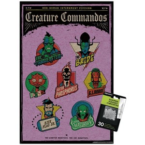 Trends International DC Comics Creature Commandos - You Wanted Monsters Unframed Wall Poster Prints - 1 of 4