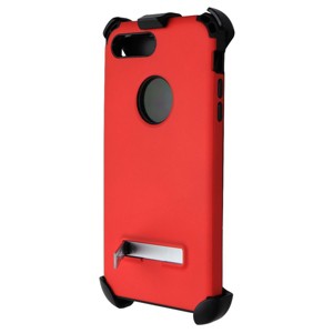 Seidio DILEX Case with Kickstand and Holster for iPhone 7 Plus (Only) - Red - 1 of 1