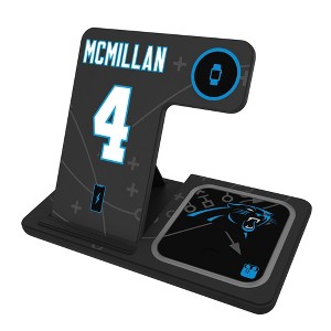 NFL Carolina Panthers Players Game Tactic 15-Watt 3 in 1 Charging Station - 1 of 4