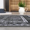 8x10 Area Rugs for Living Room Washable Rug Vintage Traditional Floor Cover Trellis Distressed - 3 of 4