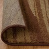 Modern Abstract Multi-Colored Power-Loomed Living Room Bedroom Entryway Indoor Area Rug or Runner by Blue Nile Mills - 3 of 4