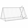 vidaXL Rabbit Hutch Outdoor Cage - Galvanized Steel Mesh Design - 78.7"x41.3"x35.8" - 4 of 4