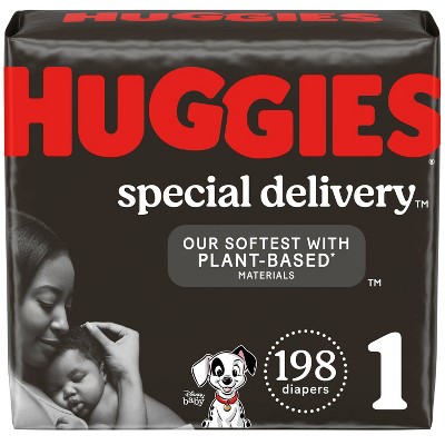 Huggies Special Delivery Hypoallergenic Baby Disposable Diapers - Size 1 - 198ct