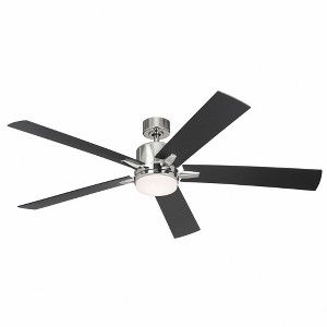 Kichler Lighting Lucian Elite Xl 1 - Light Ceiling Fan in  Polished Nickel - 1 of 4