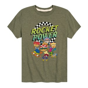 Boys' - Rocket Power - Finish Line Short Sleeve Graphic T-Shirt - 1 of 4