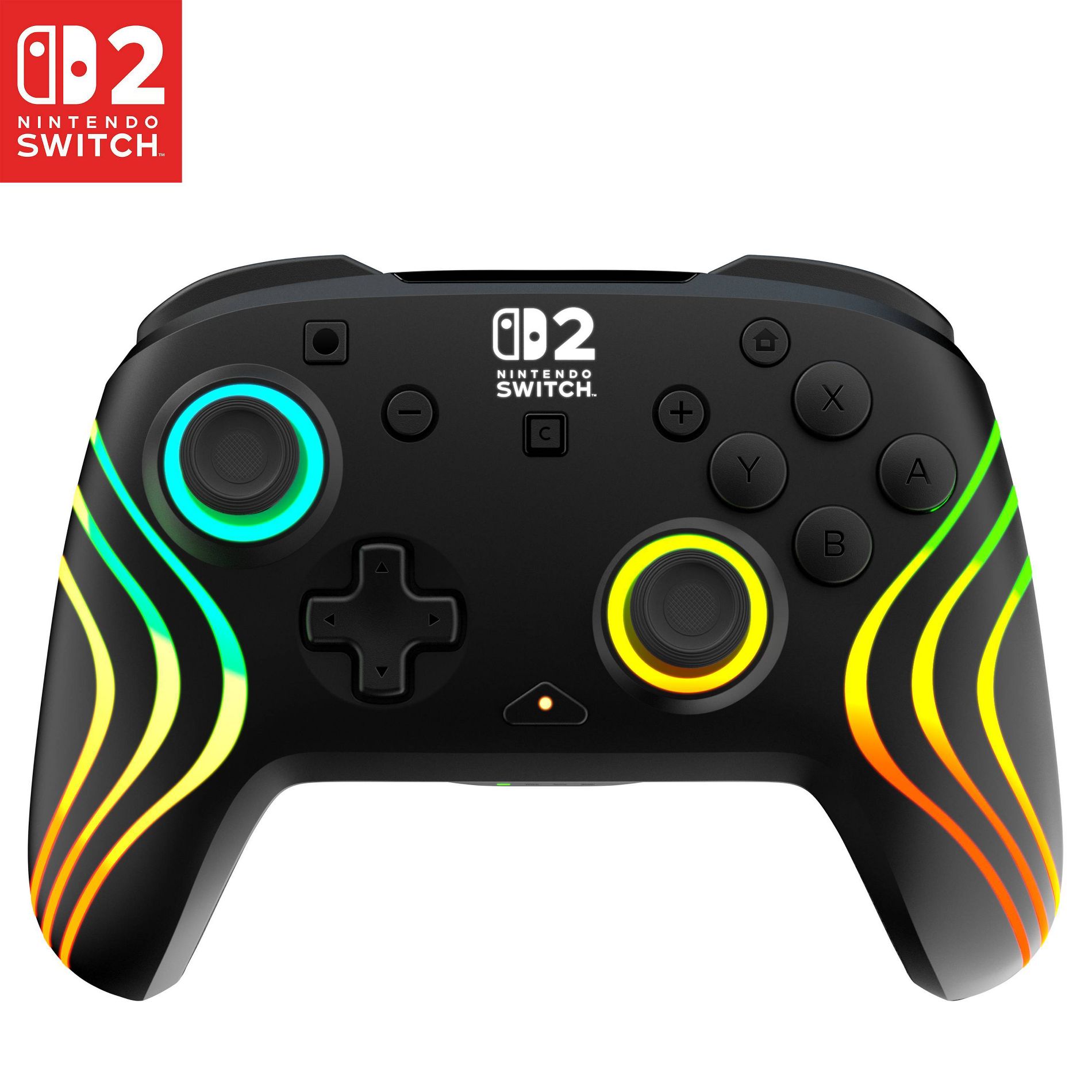 Turtle Beach Afterglow Wave Wireless Controller (Black) - Nintendo Switch 2