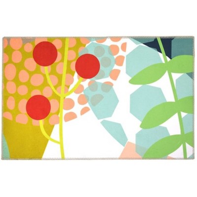 Homefires Swizzle Indoor Rug – Vibrant, Whimsical Design, Soft & Durable, Easy to Clean Accent Rug for Living Rooms, Bedrooms & More