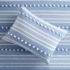 Gracie Mills Dorian Contemporary Striped Clipped Jacquard Comforter Set - 2 of 4
