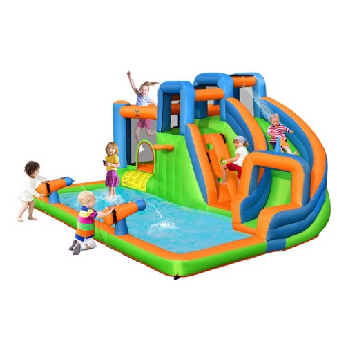 Inflatable water slide deals target