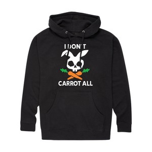 Men's - Instant Message - I Don't Carrot All Graphic Fleece Pullover Hoodie - 1 of 4