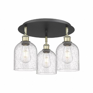 Bella - 3 Light Flush Mount In Industrial Style-10.5 Inches Tall and 17.25 Inches Wide - 1 of 1