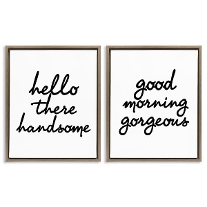 Stupell Industries Handsome & Gorgeous Greetings, 31" x 25" - 1 of 4
