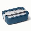Caraway Home Medium Ceramic Coated Glass Food Storage Container - 2 of 4