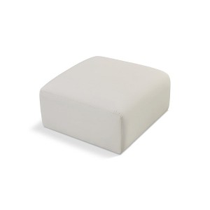 Meridian Furniture,Arc Vegan Leather Ottoman - 1 of 4