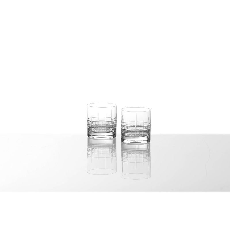 13oz 2pk Glass Distill Aberdeen Double Old Fashion Glasses - Schott Zwiesel, Tritan Crystal, Break Resistant, Dishwasher Safe, 2 of 4