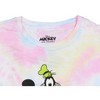 Seven Times Six Disney Kids' Mickey Mouse Mouse and Friends Portrait Graphic Tie-Dye T-Shirt Multicoloured - 3 of 4