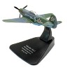Yakovlev Yak-3 Fighter Plane Pilot Roger Sauvage Nomandie Regiment (Spring 1945) 1/72 Diecast Model Airplane by Oxford Diecast - 3 of 3