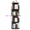 Besiost Rotating Bookcase, 360 Display Corner Bookshelf for Small Space - 4 of 4