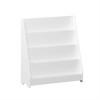 SKRAN 4-Tier Kids Bookshelf, Toddler Book Display Shelves, Helps Keep Bedrooms, Playrooms, and Classrooms Organized,White - 4 of 4