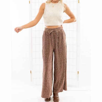 Women's Ditzy Daisy Pants - In February