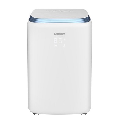 Danby DPA080E3WDB-6 13,000 BTU (8,000 SACC) Portable AC, 3-in-1 design- Air conditioner, dehumidifier and fan, in White