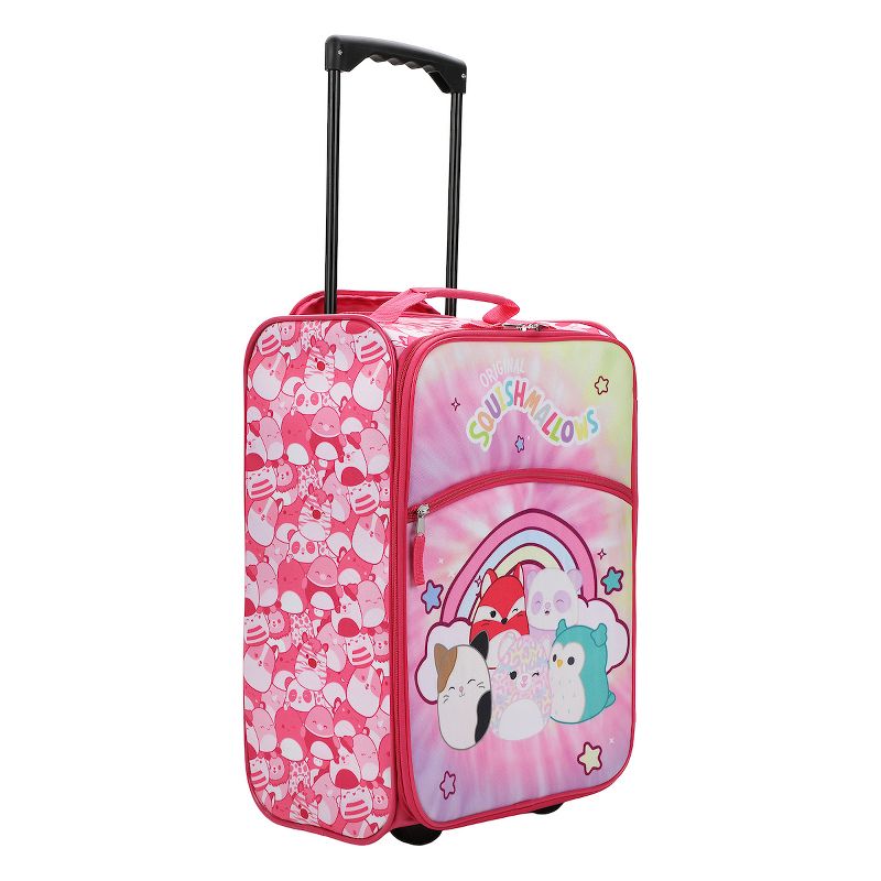 Adorable Pink Squishmallows Youth 18 inch Travel Pilot Case Carry-on Luggage, 2 of 6