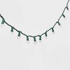 150ct LED Faceted Sphere Christmas String Lights Spool with Green Wire - Wondershop™ - 3 of 4