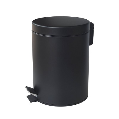 5.3 Gal./20 L Nickel Soft-Close, Smudge Resistant Small Trash Can with Foot Pedal