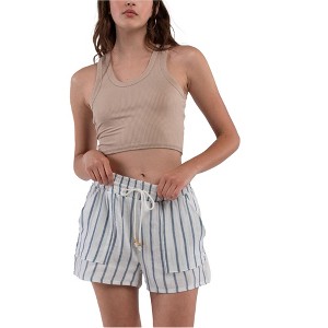 Hurley Womens Nova Casual Walking Shorts - 1 of 3