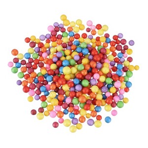 Unique Bargains Party Decorations Arts DIY Crafts Decorative Filler Foam Beads Balls 1 Pack - 1 of 4