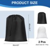 Unique Bargains Washable Travel Camping Drawstring Closure Laundry Bags 2 Pcs - 2 of 4