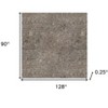 HomeRoots 8' x 10' Gray Non Slip Rug Pad - 3 of 4