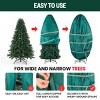 Hastings Home Upright Christmas Tree Storage Bag with Straps and Cord - 4 of 4