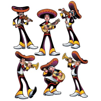 Beistle 16" Fiesta Cutouts; 12/Pack 57481