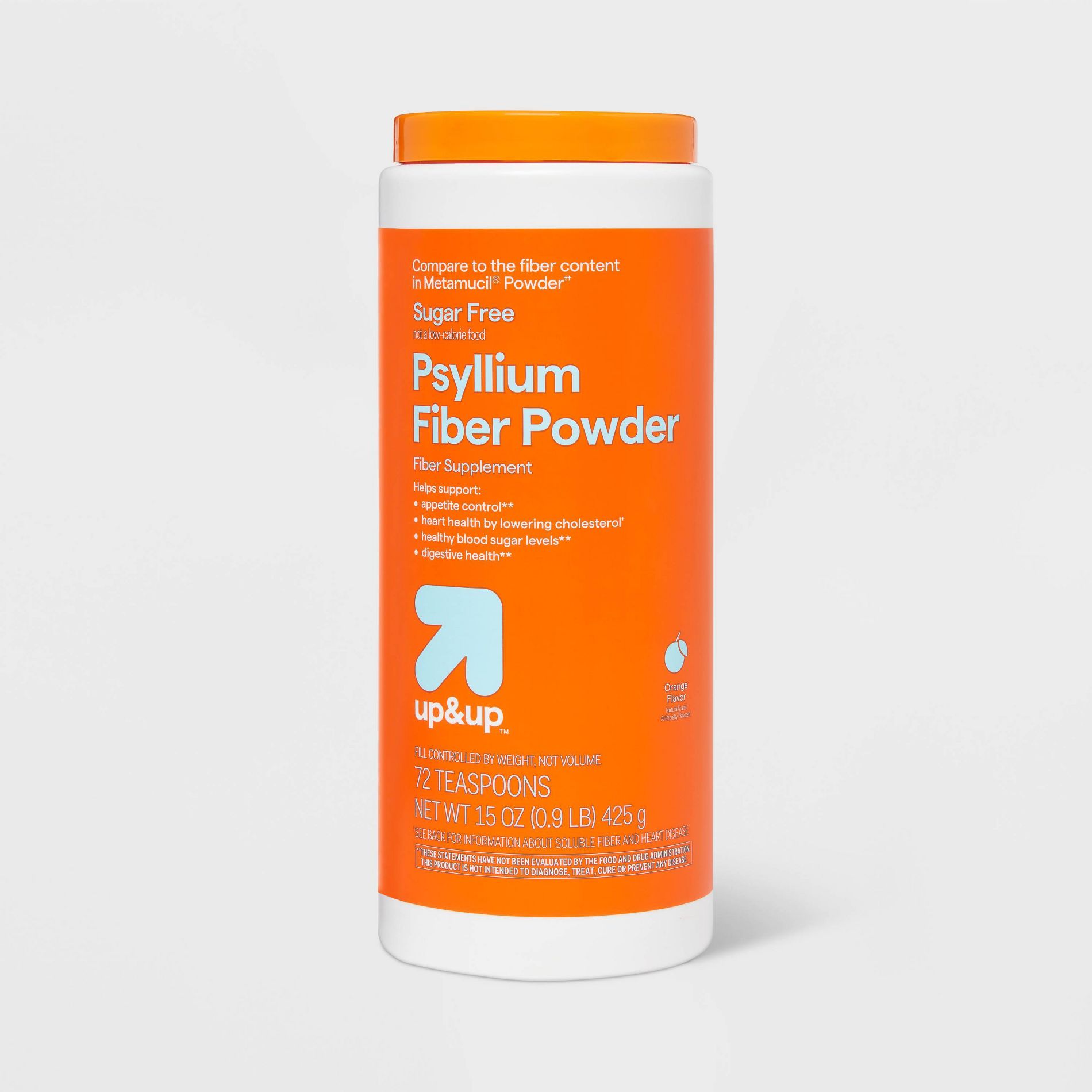 Fiber Therapy Multi-Benefit Daily Fiber Supplement - Orange - 15oz - up&up™