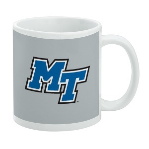 Middle Tennessee State Secondary Logo Ceramic Coffee Mug Novelty Gift Mugs for Coffee Tea and Hot Drinks 11oz White - 1 of 4