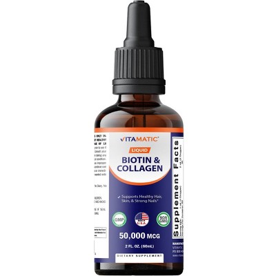Liquid Biotin Collagen 2 OZ