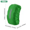 Unique Bargains Waterproof Backpack Rain Cover with a Vertical Reflective Strap for Hiking/Biking 1 Pc - 3 of 4