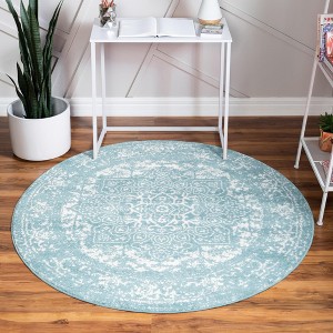 Unique Loom    Richmond Medallion Area Rug - 1 of 4