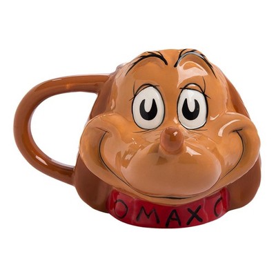 Dr. Seuss Max the Dog Sculpted Ceramic Mug 16 oz Multicoloured