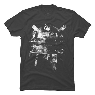 Men's Design By Humans Dalek By Zerobriant T-Shirt