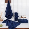 American Soft Linen 4 Piece 100% Cotton 16x28" Salem Hand Towel Set - 2 of 4