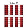 Big Dot of Happiness Jolly Santa Claus - Christmas Party Water Bottle Sticker Labels - Set of 20 - 3 of 4